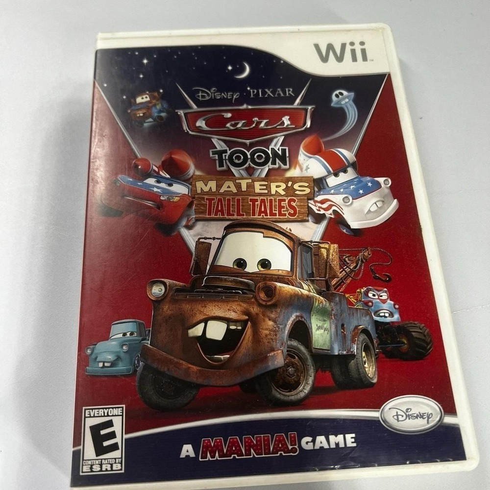 Used Cars Toon: Mater's Tall Tales Nintendo Wii, 2010 Good